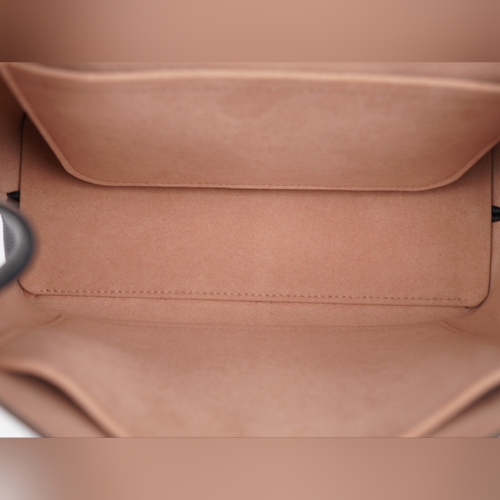 CE31 💟 Louis Vuitton Calfskin Lockme Ever BB Black - Picture 15 of 15